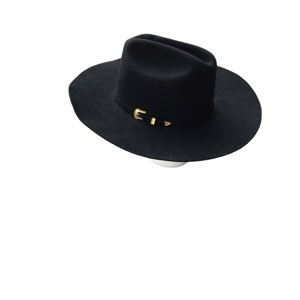 Stetson Stallion Black Oakmont. Brim 4 Size 7 3/8